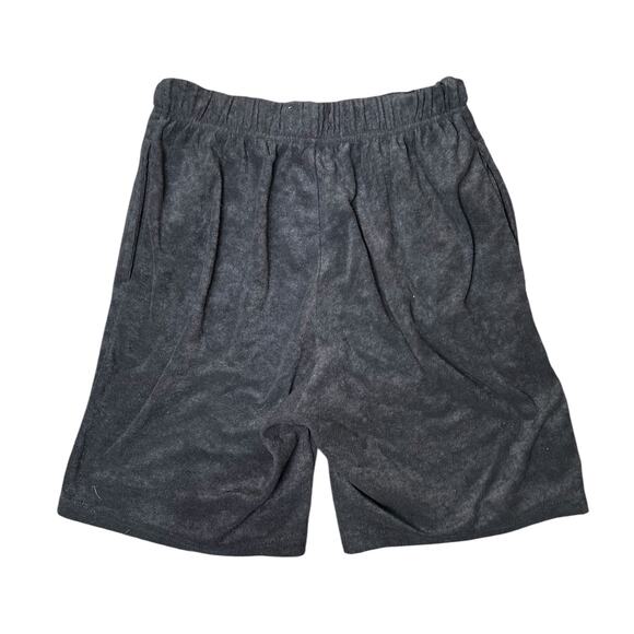 CALVIN KLEIN Mens Dark Navy Blue Terry Cloth Shorts Logo Lounge Shorts Small - Picture 3 of 5